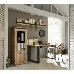 Ridgevalley Regal Shutter - Eiche Dekor -BÜROMÖBEL Verkaufsgeschäft 1000348689 220505 022 MOOD DETAILS P000000001000348689 mood