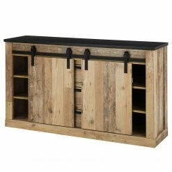 Ridgevalley Büro-Set Shutter V (4-teilig) - Eiche Dekor -BÜROMÖBEL Verkaufsgeschäft 1000348752 220505 032 DETAILS P000000001000348752