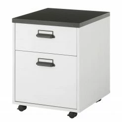 Ridgevalley Büro-Set Shutter I (2-teilig) - Pinie Weiß Dekor -BÜROMÖBEL Verkaufsgeschäft 1000348753 220505 040 DETAILS P000000001000348753