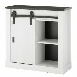 Ridgevalley Büro-Set Shutter II (2-teilig) - Pinie Weiß Dekor -BÜROMÖBEL Verkaufsgeschäft 1000348754 220505 040 DETAILS P000000001000348754