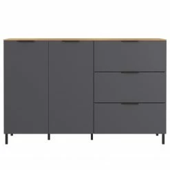 Germania Sideboard California I - Graphit -BÜROMÖBEL Verkaufsgeschäft 1000352104 220512 030 DETAILS P000000001000352104