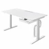 Loftscape Schreibtisch Warnes II - (Elektrisch höhenverstellbar) - Weiß - Breite: 160 cm -BÜROMÖBEL Verkaufsgeschäft 1000353128 220519 010 IMAGE P000000001000353128