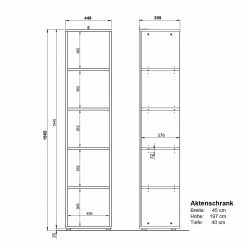 Germania Büroset GW-Lissabon XII (6-teilig) - Breite: 160 cm -BÜROMÖBEL Verkaufsgeschäft 1000353373 220520 505 SKETCH DETAILS P000000001000353373 sketch