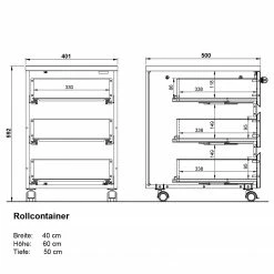 Germania Büroset GW-Lissabon I (2-teilig) - Eiche Navarra Dekor / Graphit -BÜROMÖBEL Verkaufsgeschäft 1000353374 220520 501 SKETCH DETAILS P000000001000353374 sketch