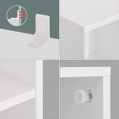 Loftscape Regal Towanda - Weiß -BÜROMÖBEL Verkaufsgeschäft 1000353403 220601 034 DETAILS P000000001000353403