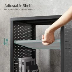 Red Living Regal Mocksville - Braun / Schwarz -BÜROMÖBEL Verkaufsgeschäft 1000353473 220601 032 DETAILS P000000001000353473