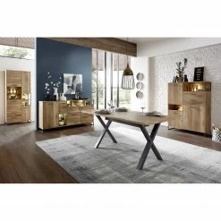 Red Living Sideboard Sligo - Risseiche Silber Dekor / Graphit -BÜROMÖBEL Verkaufsgeschäft 1000353508 220610 020 MOOD DETAILS P000000001000353508 mood