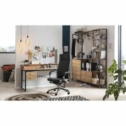 Red Living Regal Ruoms I - Akazie Dekor / Schwarz -BÜROMÖBEL Verkaufsgeschäft 1000355289 220603 022 MOOD DETAILS P000000001000355289 mood