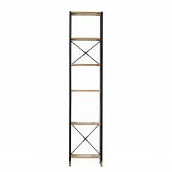 Red Living Regal Ruoms I - Akazie Dekor / Schwarz -BÜROMÖBEL Verkaufsgeschäft 1000355289 220603 030 DETAILS P000000001000355289