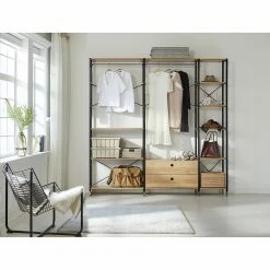 Red Living Regal Ruoms II - Akazie Dekor / Schwarz -BÜROMÖBEL Verkaufsgeschäft 1000355290 220603 020 MOOD DETAILS P000000001000355290 mood