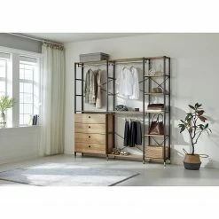 Red Living Regal Ruoms II - Akazie Dekor / Schwarz -BÜROMÖBEL Verkaufsgeschäft 1000355290 220603 021 MOOD DETAILS P000000001000355290 mood