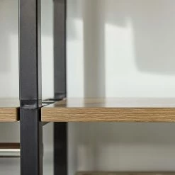 Red Living Regal Ruoms II - Akazie Dekor / Schwarz -BÜROMÖBEL Verkaufsgeschäft 1000355290 220603 031 DETAILS P000000001000355290