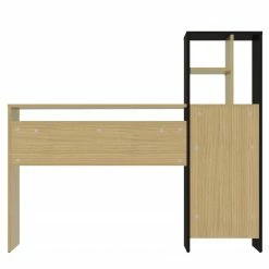 Temahome Schreibtisch-Kombination Mitch - Eiche Dekor / Schwarz -BÜROMÖBEL Verkaufsgeschäft 1000358886 220615 060 DETAILS P000000001000358886