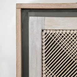 Ridgevalley Sideboard Lumby II - Mango massiv - Mango Hell / Grau -BÜROMÖBEL Verkaufsgeschäft 1000359923 220621 030 DETAILS P000000001000359923