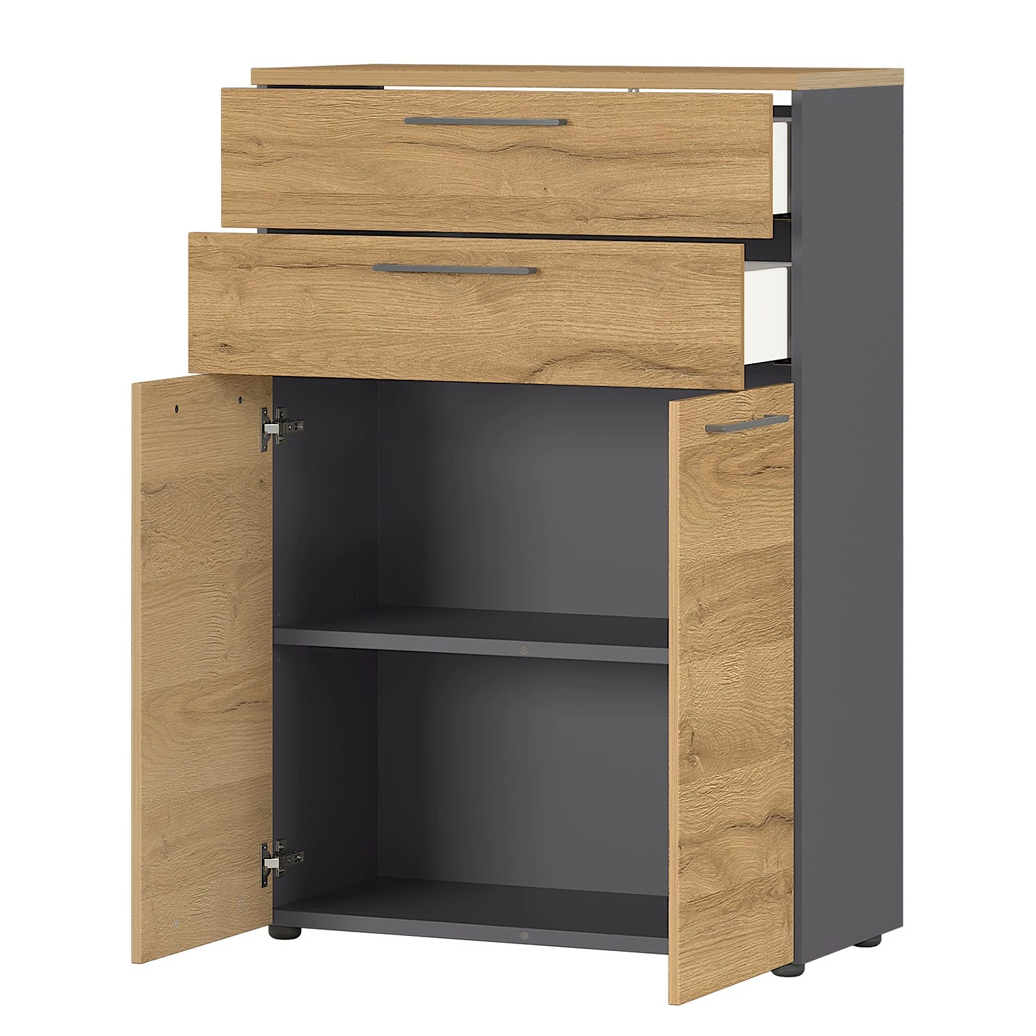 Germania Büroset GW-Agenda IV (4-teilig) - Eiche Grandson Dekor / Graphit 6 Germania Büroset GW-Agenda IV (4-teilig) - Eiche Grandson Dekor / Graphit – Bild 4