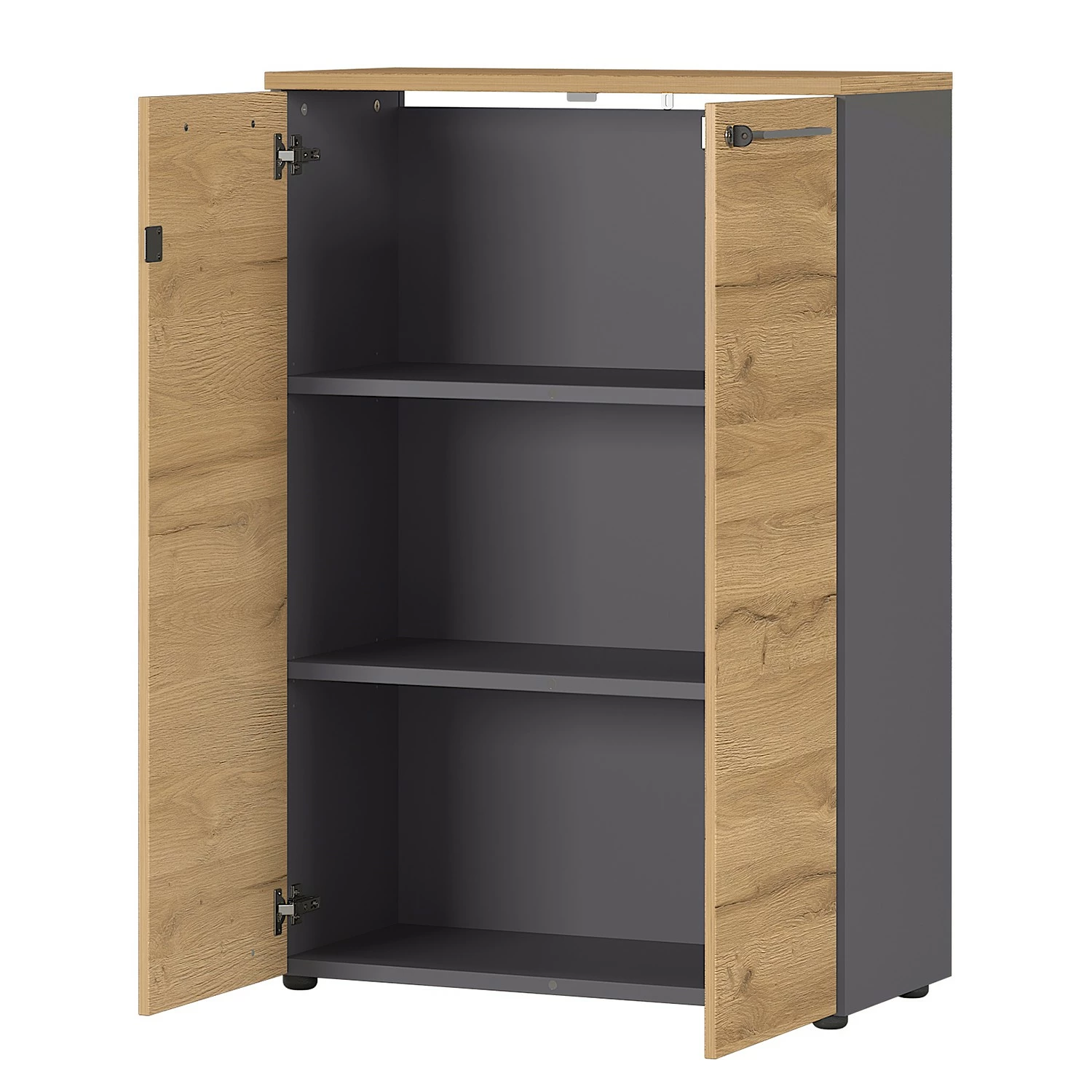 Germania Büroset GW-Agenda IV (4-teilig) - Eiche Grandson Dekor / Graphit 9 Germania Büroset GW-Agenda IV (4-teilig) - Eiche Grandson Dekor / Graphit – Bild 7