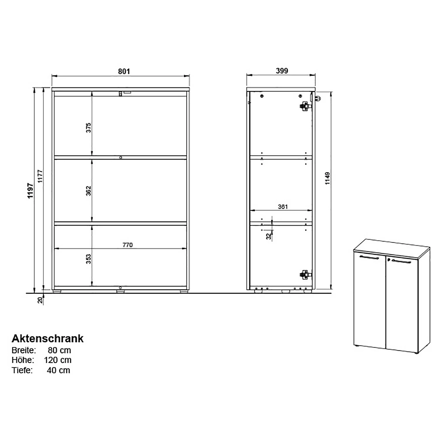 Germania Büroset GW-Agenda IV (4-teilig) - Eiche Grandson Dekor / Graphit 16 Germania Büroset GW-Agenda IV (4-teilig) - Eiche Grandson Dekor / Graphit – Bild 14
