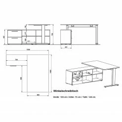 Germania Büroset GW-Agenda IV (4-teilig) - Eiche Grandson Dekor / Graphit 31 Germania Büroset GW-Agenda IV (4-teilig) - Eiche Grandson Dekor / Graphit -BÜROMÖBEL Verkaufsgeschäft 1000360362 220622 503 SKETCH DETAILS P000000001000360362 sketch