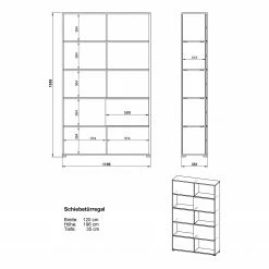 Germania Büroset Mingle III (3-teilig) - Anthrazit / Eiche Sonoma Dekor -BÜROMÖBEL Verkaufsgeschäft 1000360363 220622 501 SKETCH DETAILS P000000001000360363 sketch
