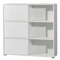 Germania Büroset Mingle II (2-teilig) - Weiß / Eiche Sonoma Dekor -BÜROMÖBEL Verkaufsgeschäft 1000360364 220622 032 DETAILS P000000001000360364