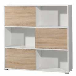 Germania Büroset Mingle II (2-teilig) - Weiß / Eiche Sonoma Dekor -BÜROMÖBEL Verkaufsgeschäft 1000360364 220622 033 DETAILS P000000001000360364