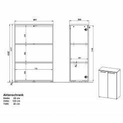 Germania Büroset GW-Agenda III (5-teilig) - Höhenverstellbar - Hellgrau -BÜROMÖBEL Verkaufsgeschäft 1000360374 220622 500 SKETCH DETAILS P000000001000360374 sketch