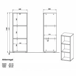 Germania Büroset GW-Agenda V (5-teilig) - Höhenverstellbar - Eiche Grandson Dekor / Graphit -BÜROMÖBEL Verkaufsgeschäft 1000360375 220622 501 SKETCH DETAILS P000000001000360375 sketch