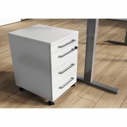 Germania Büroset GW-Agenda I (2-teilig) - Höhenverstellbar - Lichtgrau / Schwarz -BÜROMÖBEL Verkaufsgeschäft 1000360376 220622 020 MOOD DETAILS P000000001000360376 mood