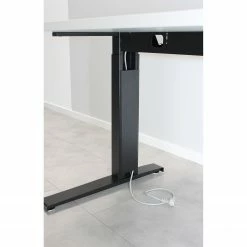 Germania Büroset GW-Agenda I (2-teilig) - Höhenverstellbar - Lichtgrau / Schwarz -BÜROMÖBEL Verkaufsgeschäft 1000360376 220622 034 DETAILS P000000001000360376