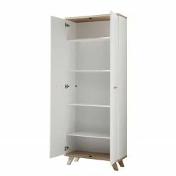 Germania Büroset Neston (5-teilig) - Weiß / Eiche Sanremo Dekor -BÜROMÖBEL Verkaufsgeschäft 1000360379 220622 035 DETAILS P000000001000360379