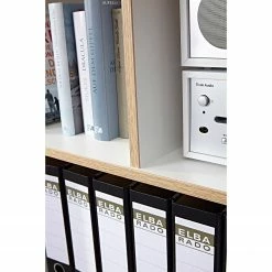 Germania Büroset Neston (5-teilig) - Weiß / Eiche Sanremo Dekor -BÜROMÖBEL Verkaufsgeschäft 1000360379 220622 038 DETAILS P000000001000360379