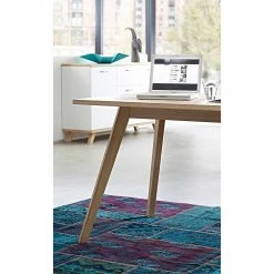 Germania Büroset Neston (5-teilig) - Weiß / Eiche Sanremo Dekor -BÜROMÖBEL Verkaufsgeschäft 1000360379 220622 039 DETAILS P000000001000360379