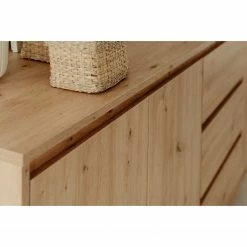 Loftscape Sideboard Brochet - Eiche Dekor / Schwarz -BÜROMÖBEL Verkaufsgeschäft 1000363051 220704 037 DETAILS P000000001000363051 1