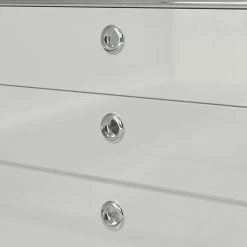 Trendteam Sideboard Infintiy II - Hochglanz Weiß / Matt Weiß -BÜROMÖBEL Verkaufsgeschäft 1000363621 220802 032 DETAILS P000000001000363621