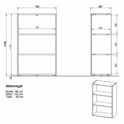 Germania Büroset GW-Pasadena III - Graphit / Weiß -BÜROMÖBEL Verkaufsgeschäft 1000363835 220722 505 SKETCH DETAILS P000000001000363835 sketch