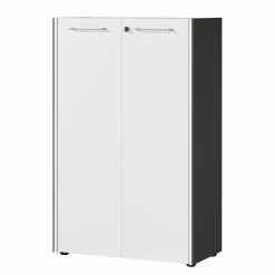 Germania Büroset GW-Pasadena VI - Graphit / Weiß -BÜROMÖBEL Verkaufsgeschäft 1000363836 220722 033 DETAILS P000000001000363836