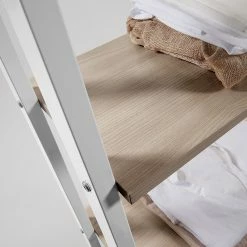 Norrwood Regal Kalahari - Stahl - Eiche Dekor / Weiß -BÜROMÖBEL Verkaufsgeschäft 1000363962 220714 046 DETAILS P000000001000363962