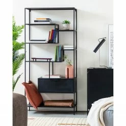 Loftscape Regal Blackrod - Metall - Schwarz -BÜROMÖBEL Verkaufsgeschäft 1000363964 220714 021 MOOD DETAILS P000000001000363964 mood