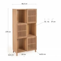 Naturoo Regal Bukama - Eiche massiv -BÜROMÖBEL Verkaufsgeschäft 1000363981 220714 500 SKETCH DETAILS P000000001000363981 sketch