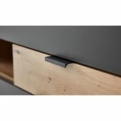 Fashion For Home Sekretär Leox - Graphit / Eiche Artisan Dekor -BÜROMÖBEL Verkaufsgeschäft 1000364254 220719 040 DETAILS P000000001000364254