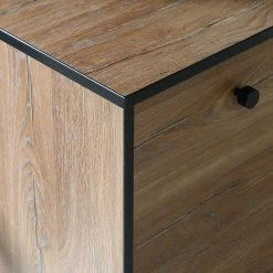 Red Living Sideboard Trylith I - Eiche Rustikal Dekor / Schwarz -BÜROMÖBEL Verkaufsgeschäft 1000364622 220719 055 DETAILS P000000001000364622