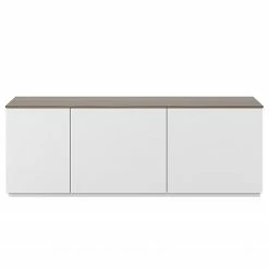Temahome Sideboard Join VI - Weiß / Nussbaum -BÜROMÖBEL Verkaufsgeschäft 1000366641 220906 040 DETAILS P000000001000366641