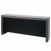 Temahome Sideboard Kobe I - Schwarz / Beton Dekor 1 Temahome Sideboard Kobe I - Schwarz / Beton Dekor -BÜROMÖBEL Verkaufsgeschäft 1000366655 220906 010 IMAGE P000000001000366655
