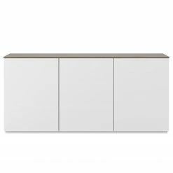 Temahome Sideboard Join VIII - Weiß / Nussbaum -BÜROMÖBEL Verkaufsgeschäft 1000366676 220906 040 DETAILS P000000001000366676