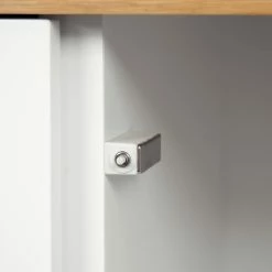 Temahome Sideboard Edge - Echtholzfurnier - / Weiß / Eiche -BÜROMÖBEL Verkaufsgeschäft 1000366714 220906 060 DETAILS P000000001000366714