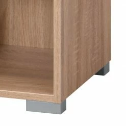 Aktenregal Merit - Eiche Sonoma Dekor / Hochglanz Weiß -BÜROMÖBEL Verkaufsgeschäft aktenregal merit eiche sonoma dekor hochglanz weiss 347590