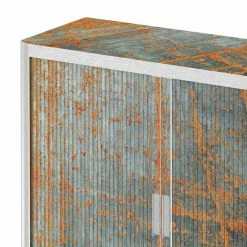 EasyOffice by Paperflow Aktenschrank easyOffice Matieres - Grau / Braun -BÜROMÖBEL Verkaufsgeschäft aktenschrank easyoffice matieres 1891994