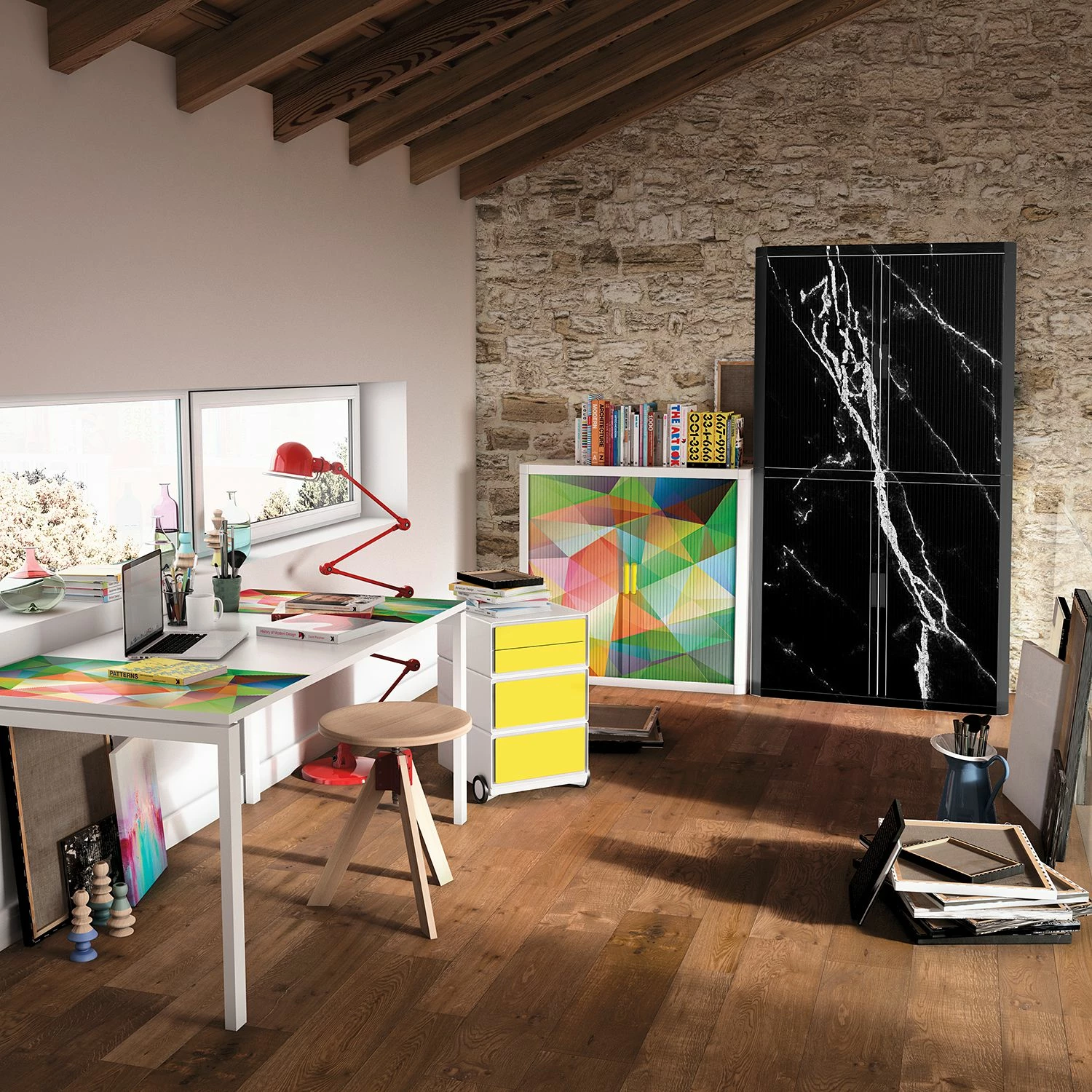 EasyOffice by Paperflow Aktenschrank easyOffice Matieres VI - Schwarz 6 EasyOffice by Paperflow Aktenschrank easyOffice Matieres VI - Schwarz – Bild 4