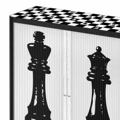 EasyOffice by Paperflow Aktenschrank easyOffice - Noire et Blanc IV - Schwarz / Weiß -BÜROMÖBEL Verkaufsgeschäft aktenschrank easyoffice noire et blanc iv 1889078