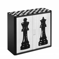 EasyOffice by Paperflow Aktenschrank easyOffice - Noire et Blanc IV - Schwarz / Weiß -BÜROMÖBEL Verkaufsgeschäft aktenschrank easyoffice noire et blanc iv 1889086